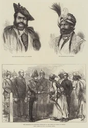 Königlicher Besuch in Indien